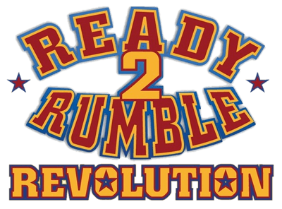 Ready 2 Rumble Revolution title screen for Wii